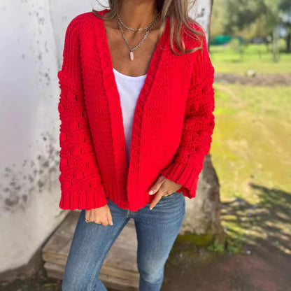 Cardigan en Maille Épaisse au Style Intemporel et Confortable
